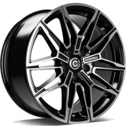 Jante Carbonado RUBIN 19x8 ET27 5x112 -BFP - Black Front Polished