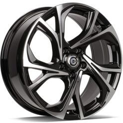 Jante Carbonado TOKIO 18x8 ET40 5x114,3 -BFP - Black Front Polished