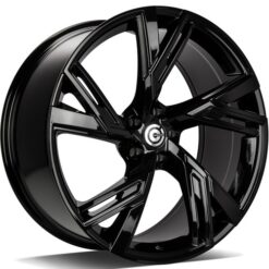 Jante Carbonado RICH 19x8,5 ET30 5x112 -BG - Black Glossy