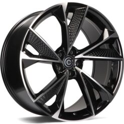 Jante Carbonado LUXURY 18x8 ET45 5x112 -BFP - Black Front Polished