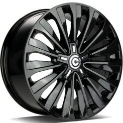 Jante Carbonado HAMBURG 18x8 ET48 5x112 -BG - Black Glossy