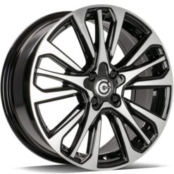 Jante Carbonado RESISTANT 17x7 ET40 4x100 -BFP - Black Front Polished