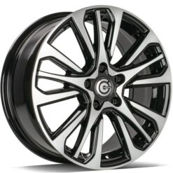 Jante Carbonado RESISTANT 17x7 ET40 5x114,3 -BFP - Black Front Polished