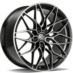Jante Carbonado EMERALD 18x8 ET30 5x112 -BFP - Black Front Polished