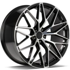 Jante Carbonado GLORY 21x10 ET19 5x112 -BFP - Black Front Polished