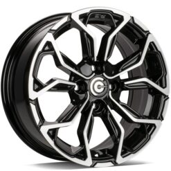Jante Carbonado EXPLODE 15x6,5 ET35 4x100 -BFP - Black Front Polished