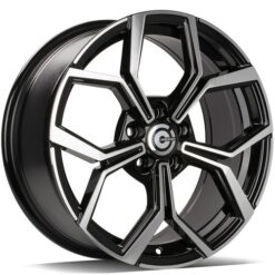 Jante Carbonado DORTMUND 17x7 ET40 5x100 -BFP - Black Front Polished