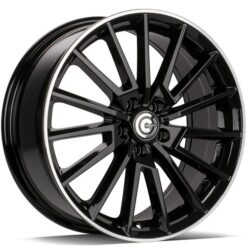 Jante Carbonado BULLOCK 17x7 ET40 5x112 -BGLP - Black Glossy Lip Polished