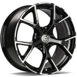 Jante Carbonado RIVER 18x8 ET35 5x112 -BFP - Black Front Polished