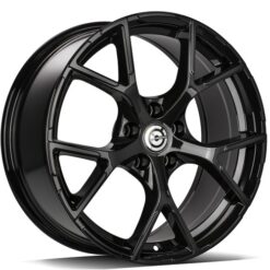 Jante Carbonado RIVER 18x8 ET35 5x112 -BG - Black Glossy