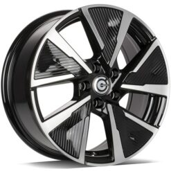 Jante Carbonado MONTPELLIER 17x7 ET45 5x108 -BFP - Black Front Polished