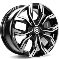 Jante Carbonado PRICE 16x6,5 ET38 4x100 -BFP - Black Front Polished