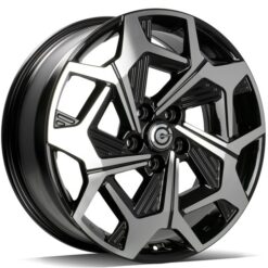 Jante Carbonado BULLET 18x7 ET49 5x114,3 -BFP - Black Front Polished