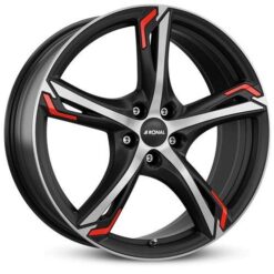 Jante Ronal R62 red 17x7,5 ET55 5x108 -JBFR