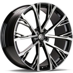 Jante Carbonado STAR 19x8,5 ET35 5x112 -BFP - Black Front Polished