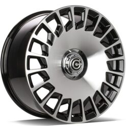 Jante Carbonado REBELLION 20x9,5 ET45 5x112 -BFP - Black Front Polished