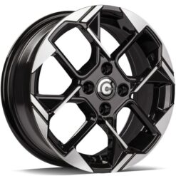 Jante Carbonado ZOMBIE 15x6 ET40 4x100 -BFP - Black Front Polished