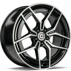 Jante Carbonado STYLISH 19x9 ET45 5x112 -BFP - Black Front Polished