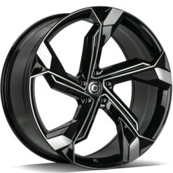 Jante Carbonado SUPERSTAR 20x9 ET30 5x112 -BFP - Black Front Polished