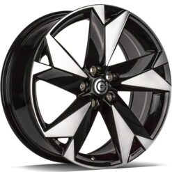 Jante Carbonado PROGRESSIVE 19x8 ET45 5x112 -BFP - Black Front Polished