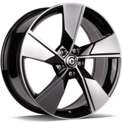 Jante Carbonado UNIVERSE 19x8 ET45 5x112 -BFP - Black Front Polished
