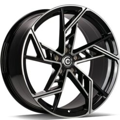 Jante Carbonado Evil 19x8,5 ET30 5x112 -BFP - Black Front Polished