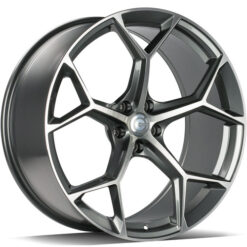 Jante Carbonado Fancy 19x8,5 ET30 5x112 -AFP - Anthracite Front Polished