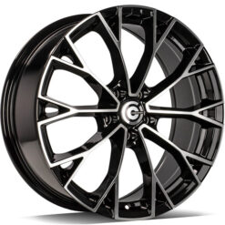 Jante Carbonado SECURITY 19x8 ET45 5x112 -BFP - Black Front Polished