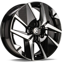 Jante Carbonado LOIRE 16x6,5 ET40 5x108 -BFP - Black Front Polished