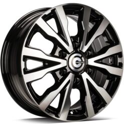 Jante Carbonado Hero 16x6,5 ET54 6x130 -BFP - Black Front Polished