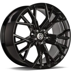 Jante Carbonado Fast 19x8 ET25 5x112 -BG - Black Glossy