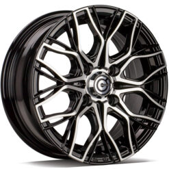 Jante Carbonado Trailer 13x5,5 ET30 4x100|4x98 -BFP - Black Front Polished