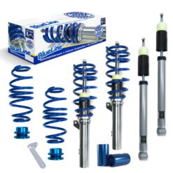 BlueLine Coilover Kit suitable for Skoda Octavia Limo and station wagon (5E) 1.2 TSI, 1.4 TSI year 2012-, only fit for vehicles with rear beam axle
