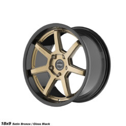 STROM DS-15 18x9 ET30 5x114,3 -Gloss Black / Satin Bronze Face