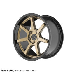 STROM DS-15 18x9,5 ET30 5x114,3 -Gloss Black / Satin Bronze Face