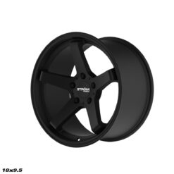 STROM DS-35 18x9,5 ET18 5x114,3 -Full Satin Black