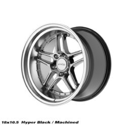 STROM DS-05 18x10,5 ET10 5x120 -Hyper Black / Polished Dish