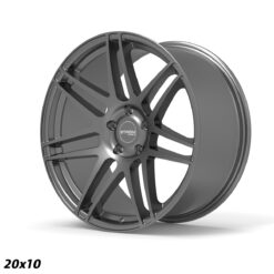 STROM STR3 20x10 ET42 5x112 -Gloss Gun Metal