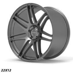 STROM STR3 22x12 ET35 5x120 -Gloss Gun Metal
