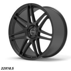 STROM STR3 22x10,5 ET40 5x120 -Full Satin Black