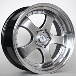 Forzza Flamber 19x8,5 5x114,3|5x0 ET30 -Hyper Black/Lip Machined