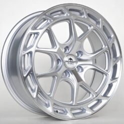 Forzza Saturn 18x8 5x112 ET45 -Silver Face Machined