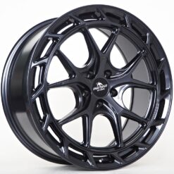 Forzza Saturn 20x9 5x112 ET35 -Black Magic