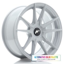 JR Wheels JR21 17x8 ET20-35 BLANK Custom Finish