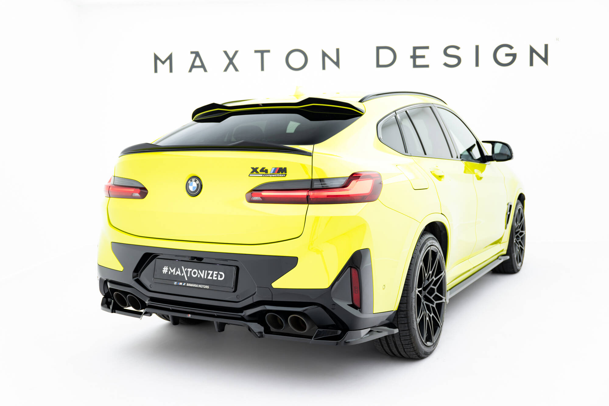 Bottom Spoiler Cap 3D BMW X4 M F98 Facelift - Image 2