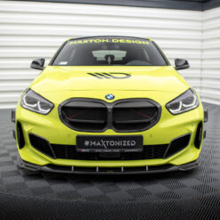 Alternative view of Carbon Fiber Front Splitter Prepreg BMW 1 M-Pack / M135i / 128ti F40