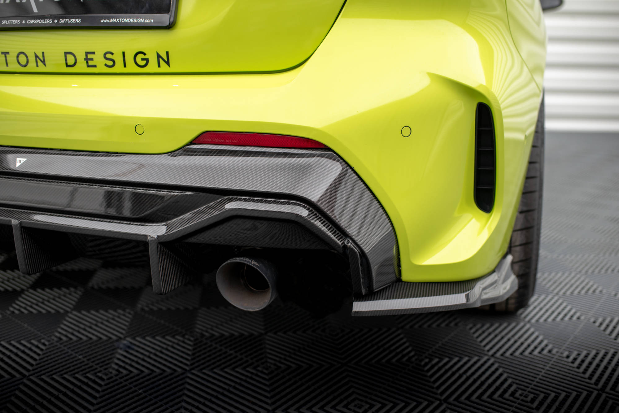 Carbon Fiber Rear Diffuser Prepreg V.2 BMW 1 F40 M-Pack/ M135i - Image 3