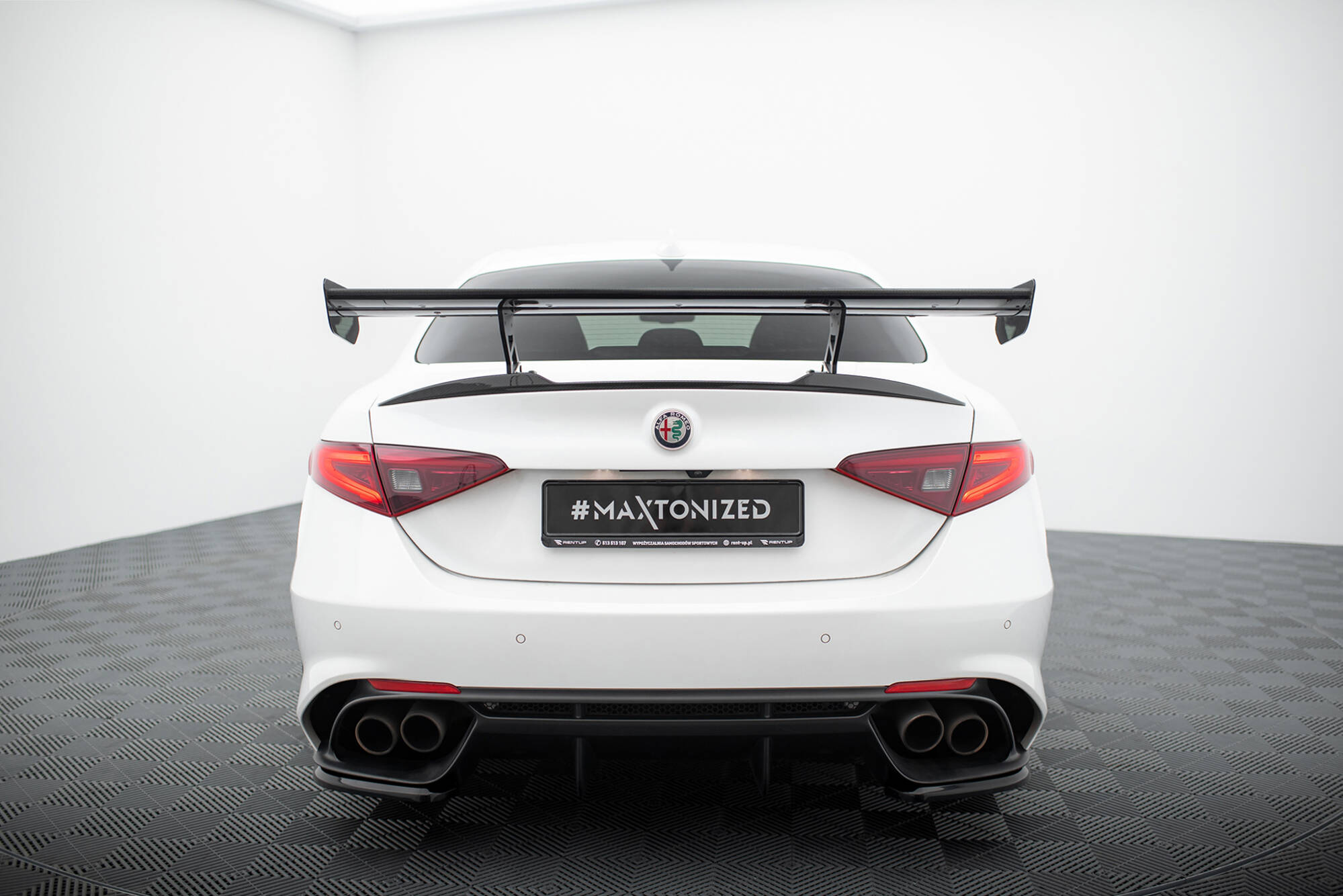 Carbon Spoiler Alfa Romeo Giulia Quadrifoglio