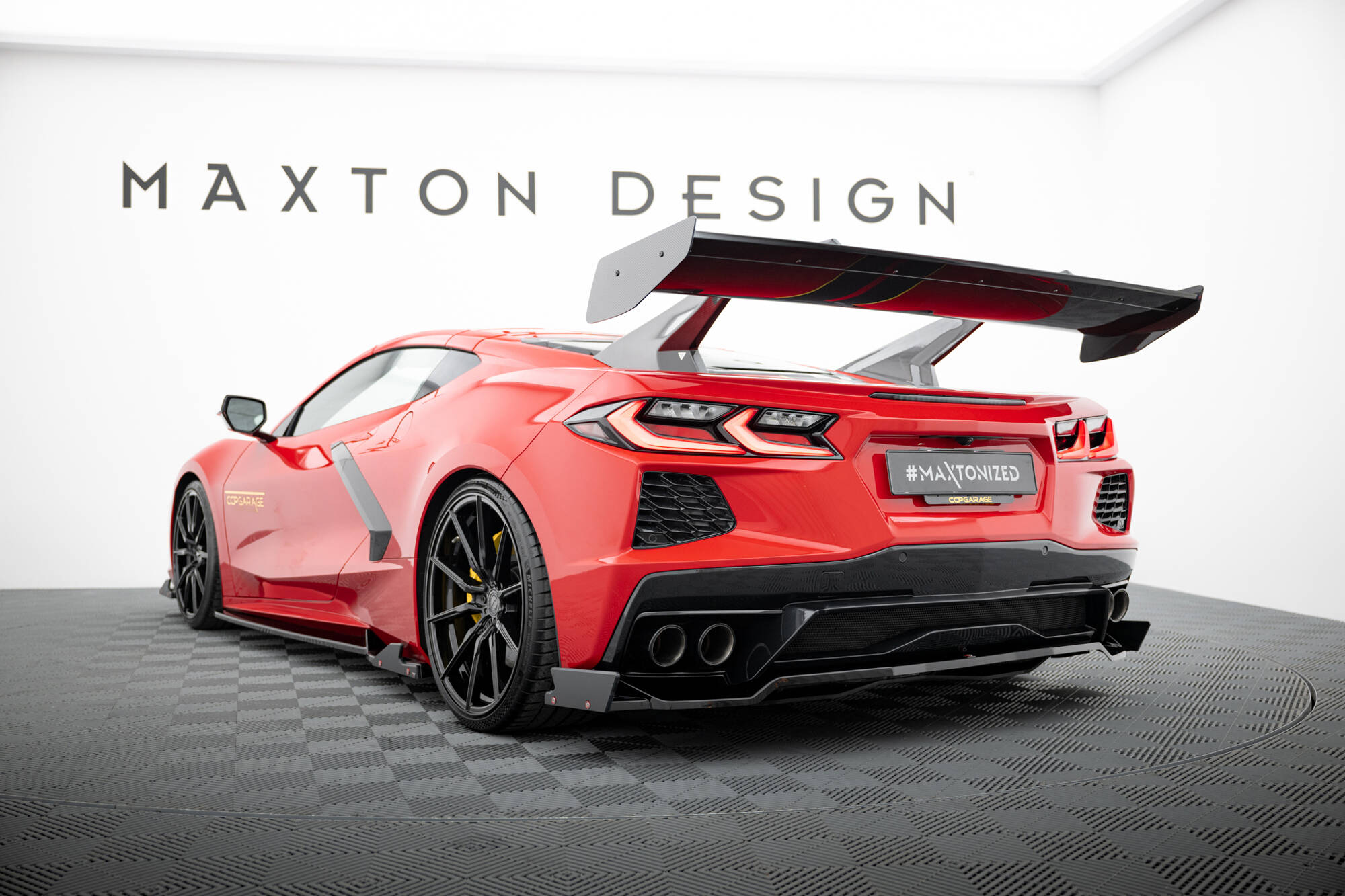 Carbon Spoiler Chevrolet Corvette C8 - Image 2