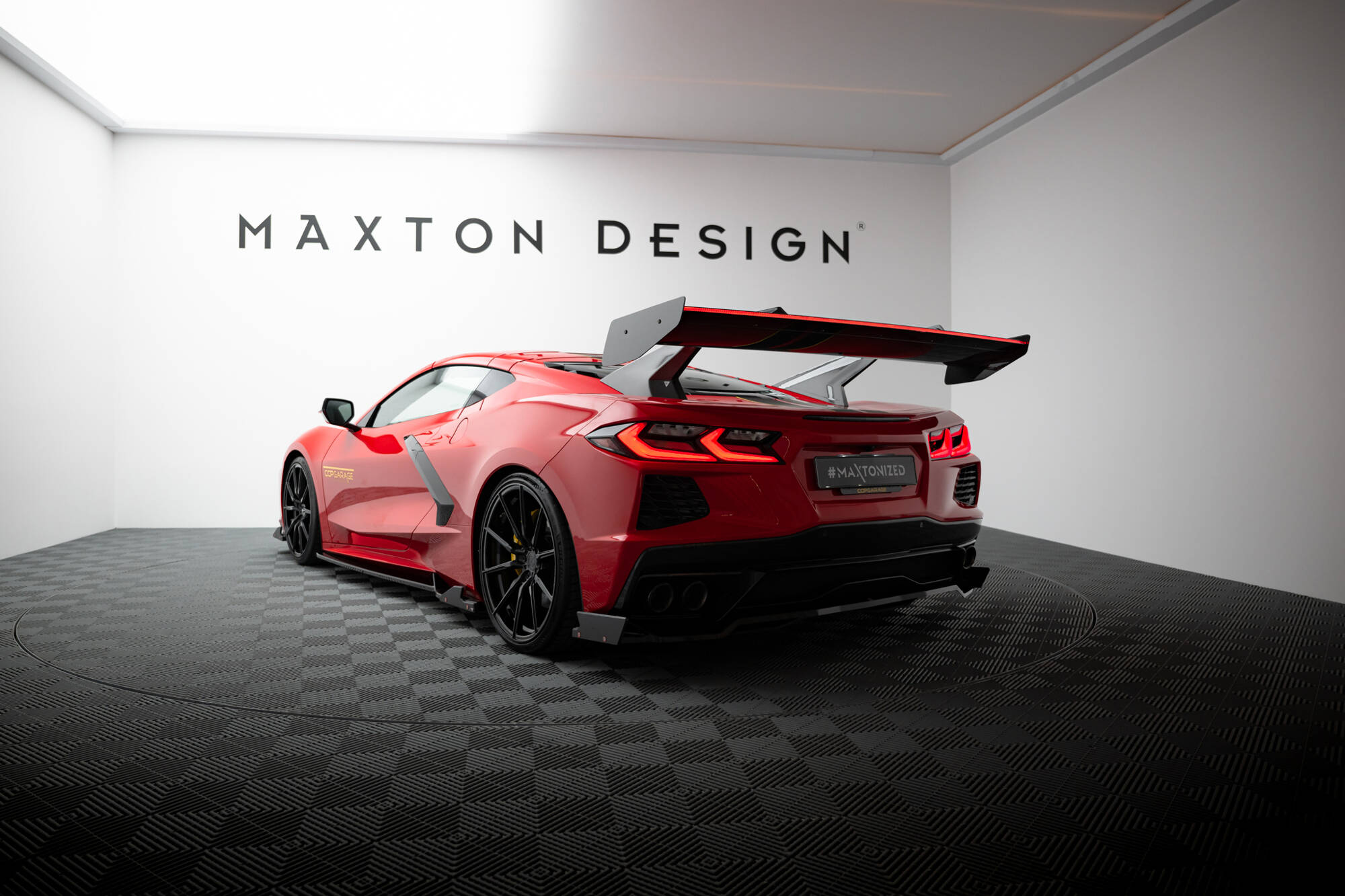 Carbon Spoiler + LED Chevrolet Corvette C8 - Image 10